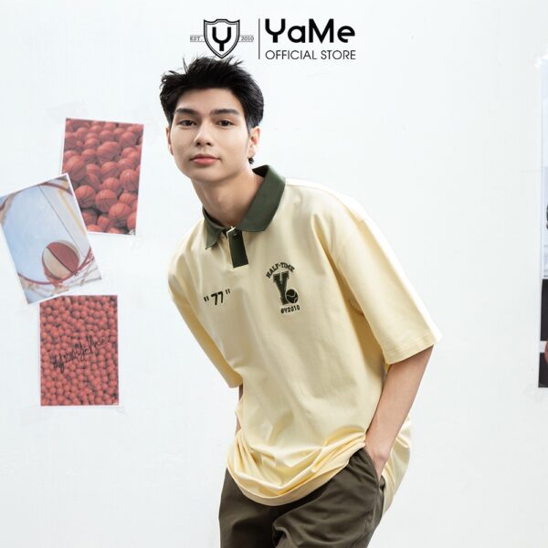 Áo Thun Nam Polo Tay Ngắn Thời Trang Thương Hiệu Y2010 Nguyên Bản Ver126 21672 |YaMe| - Hình ảnh 2