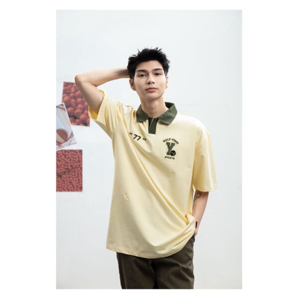Áo Thun Nam Polo Tay Ngắn Thời Trang Thương Hiệu Y2010 Nguyên Bản Ver126 21672 |YaMe| - Hình ảnh 5