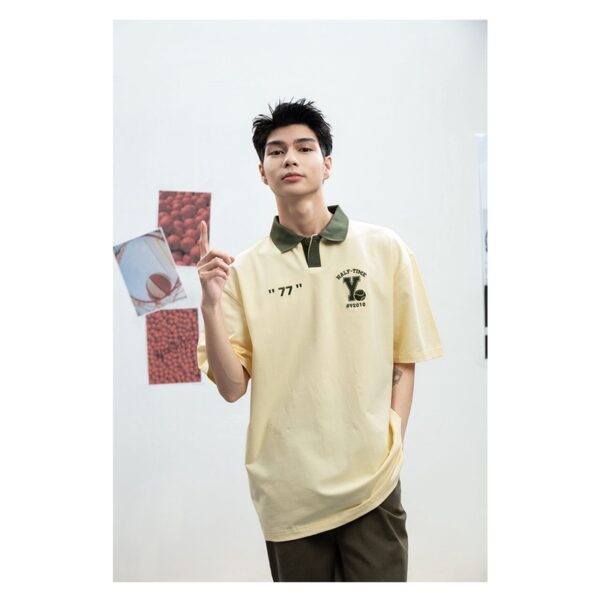 Áo Thun Nam Polo Tay Ngắn Thời Trang Thương Hiệu Y2010 Nguyên Bản Ver126 21672 |YaMe| - Hình ảnh 6