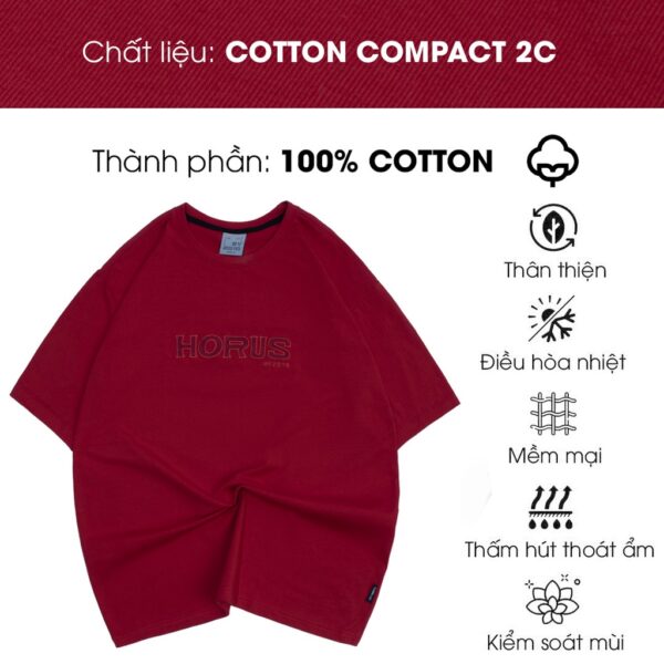 Áo Thun Nam Tay Ngắn Cổ Tròn Đơn Giản Thần Cổ Đại Horus Thời Trang Thương Hiệu Y2010 Ver11 21639 |YaMe| - Hình ảnh 3