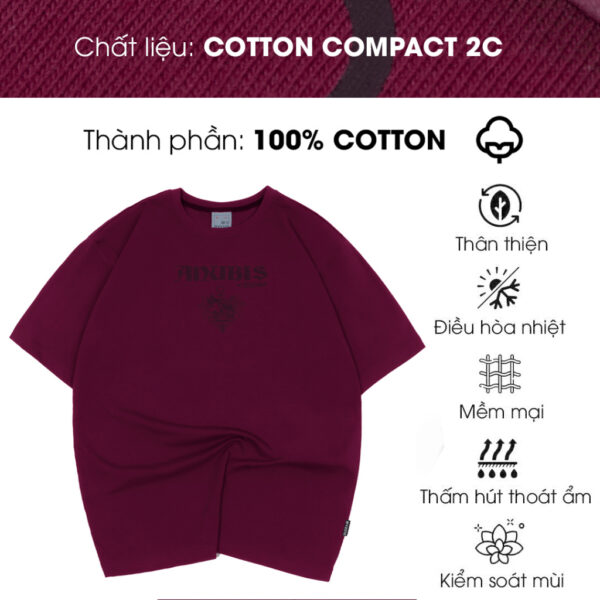 Áo Thun Nam Tay NgắnCổ Tròn Thần Cổ Đại Anubis Thời Trang Thương Hiệu Y2010 Ver10 21729 |YaMe| - Hình ảnh 3