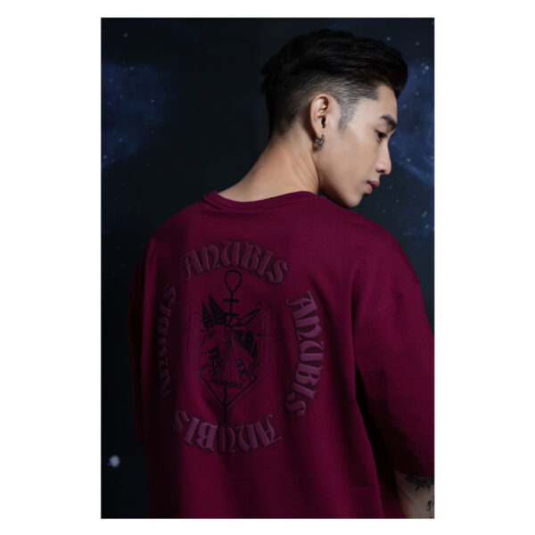 Áo Thun Nam Tay NgắnCổ Tròn Thần Cổ Đại Anubis Thời Trang Thương Hiệu Y2010 Ver10 21729 |YaMe| - Hình ảnh 6