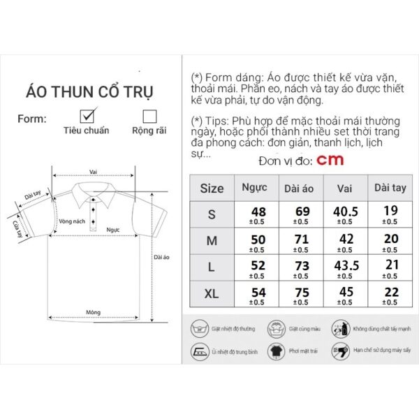 Áo Thun Polo Nam Có Cổ Thương Hiệu Y2010 Basic Tay Ngắn M19 21410 |YaMe| - Hình ảnh 5