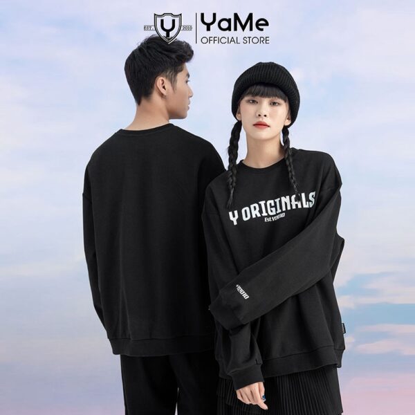 Áo Thun Sweater Nam Đơn Giản Thời Trang Thương Hiệu Y2010 Nguyên Bản Ver91 21464 |YaMe| - Hình ảnh 2