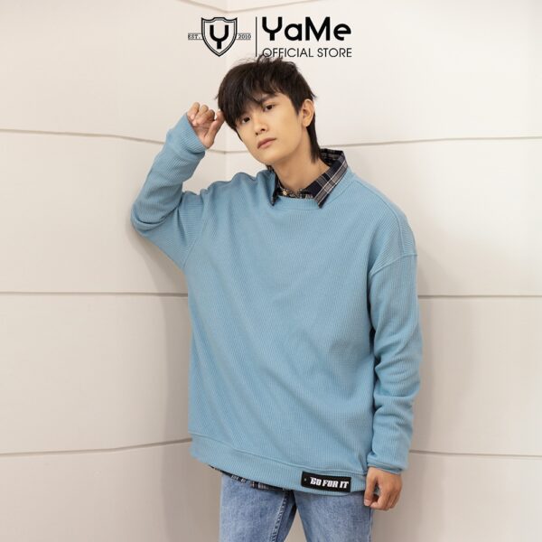 Áo Thun Sweater Nam Nữ Đơn Giản Thời Trang Thương Hiệu Y2010 M34 21629 |YaMe| - Hình ảnh 2