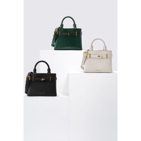 Charles & KEITH CK2-30781195 H & - Túi Xách Đeo Vai Hình Vuông Cỡ Nhỏ Cầm Tay - Hình ảnh 6