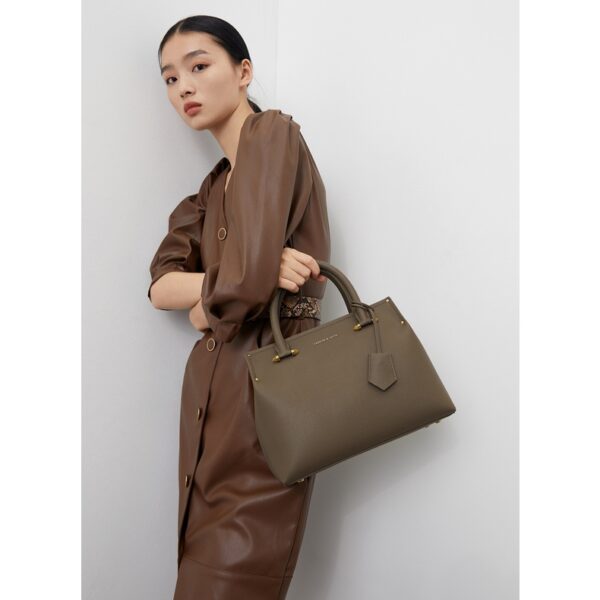 Charles & KEITH CK2-30781351 Nhãn Trang Trí h & Túi Đeo Vai - Ảnh 5