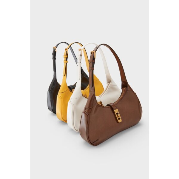 Charles & KEITH CK2-40781495 Túi Đeo Vai Một Bên Và Dưới Bánh Bao - Ảnh 5