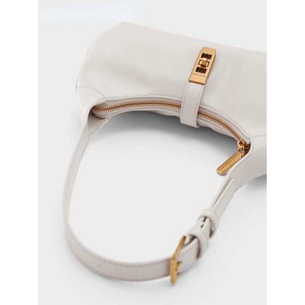 Charles & KEITH CK2-40781495 Túi Đeo Vai Một Bên Và Dưới Bánh Bao - Ảnh 6