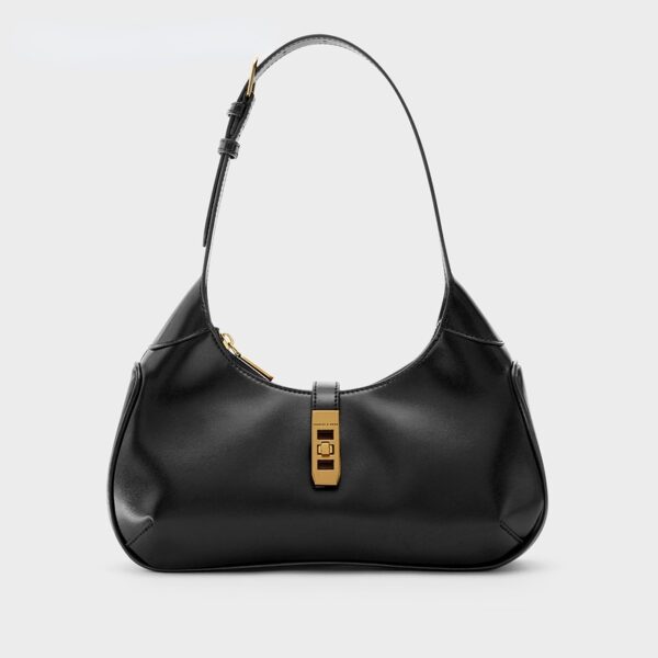 Charles & KEITH CK2-40781495 Túi Đeo Vai Một Bên Và Dưới Bánh Bao