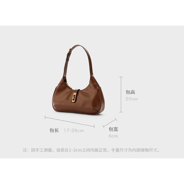 Charles & KEITH CK2-40781495 Túi Đeo Vai Một Bên Và Dưới Bánh Bao - Ảnh 8