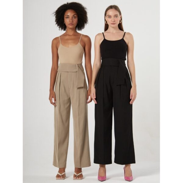 COCO SIN - Áo Liền Quần Bodysuit 2 Dây Nâu - Hình ảnh 4
