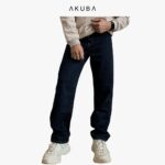 [Mã TOPUSH giảm đến 40k đơn 150K] Quần Jeans nam dài Akuba form reugular, dáng quần baggy ống đứng 01D0137