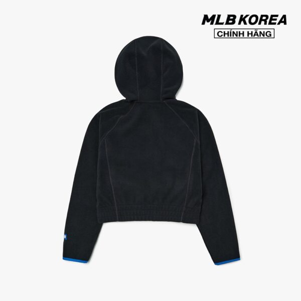 MLB - Áo hoodie nữ tay dài phối mũ Athleisure Polar Fleece 3FTRA0326-50BKS - Hình ảnh 2