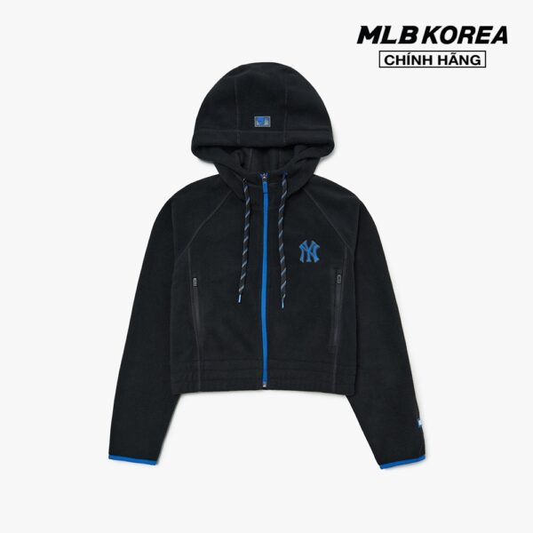 MLB - Áo hoodie nữ tay dài phối mũ Athleisure Polar Fleece 3FTRA0326-50BKS