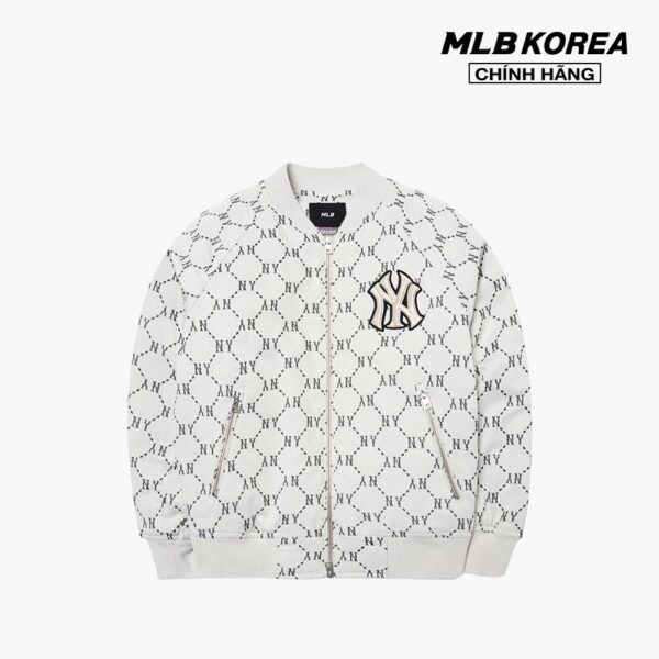 MLB - Áo khoác bomber Diamond Monogram Jacquard 3AJPM0224-50CRS