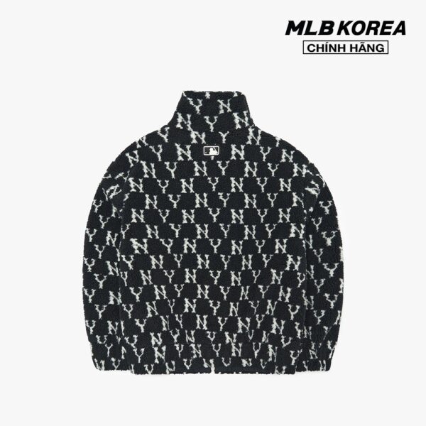 MLB - Áo khoác cổ trụ tay dài Classic Monogram All Over 3AFDM0126-50BKS - Hình ảnh 3