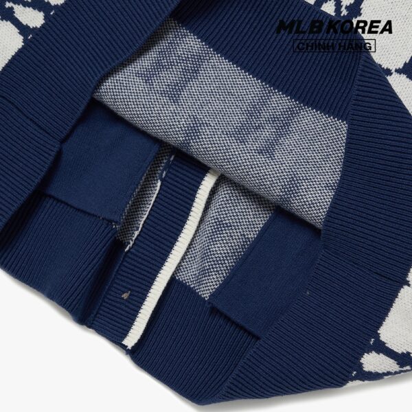 MLB - Áo khoác cardigan phom suông cổ V Monogram 3AKCM0121-50CRS - Hình ảnh 6