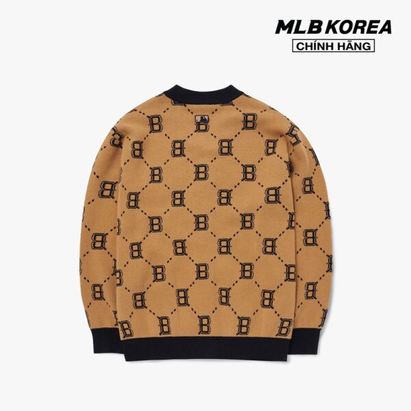 MLB - Áo khoác cardigan phom suông Dia Monogram All Over 3AKCM0224-43BGS - Hình ảnh 2