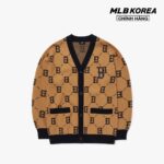 MLB – Áo khoác cardigan phom suông Dia Monogram All Over 3AKCM0224-43BGS