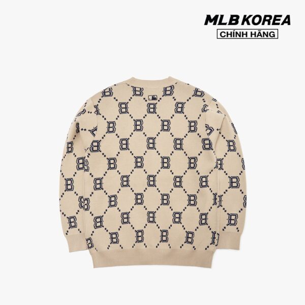 MLB - Áo khoác cardigan phom suông Diamond Monogram 3AKCM0221-43BGS - Hình ảnh 2