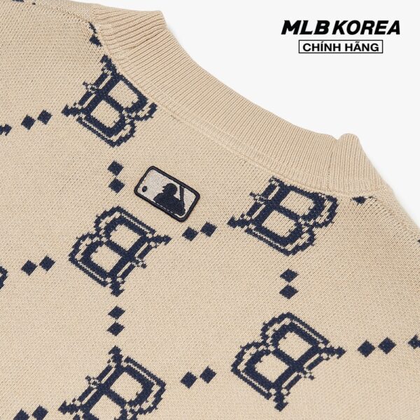 MLB - Áo khoác cardigan phom suông Diamond Monogram 3AKCM0221-43BGS - Hình ảnh 5