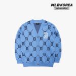 MLB – Áo khoác cardigan phom suông Diamond Monogram 3AKCM0221-43BLS