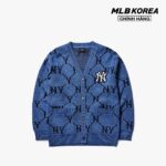 MLB – Áo khoác cardigan phom suông Diamond Monogram 3AKTM0214-50BLD