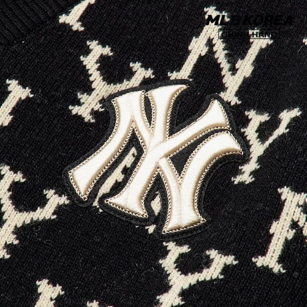 MLB - Áo khoác cardigan phom suông Monogram 3AKTM0114-50BKS - Hình ảnh 6