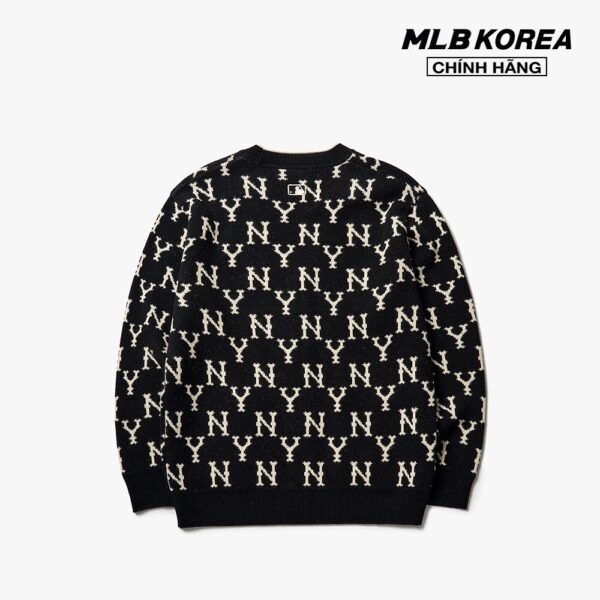 MLB - Áo khoác cardigan phom suông Monogram 3AKTM0114-50BKS - Hình ảnh 2