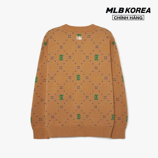 MLB - Áo khoác cardigan unisex tay dài Diamond Monogram 3AKCM0431-43SAS - Hình ảnh 2