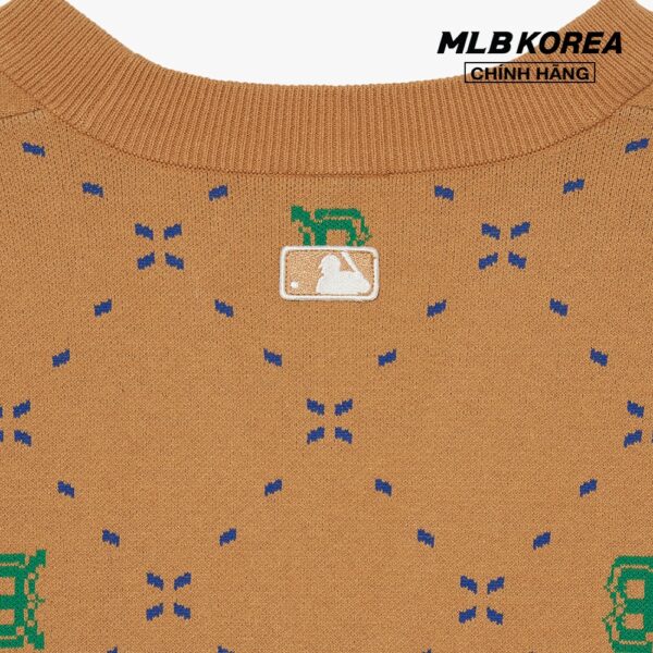 MLB - Áo khoác cardigan unisex tay dài Diamond Monogram 3AKCM0431-43SAS - Hình ảnh 5