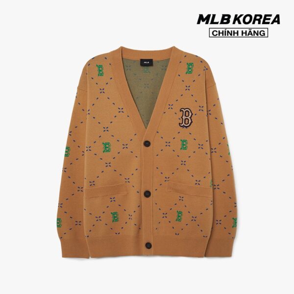 MLB - Áo khoác cardigan unisex tay dài Diamond Monogram 3AKCM0431-43SAS