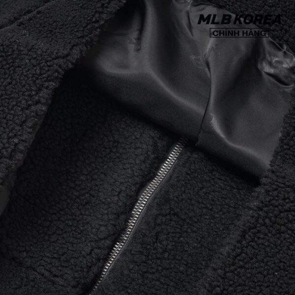 MLB - Áo khoác lông cừu cổ bẻ tay dài thời trang 3AJPF0216-50BKS - Hình ảnh 5