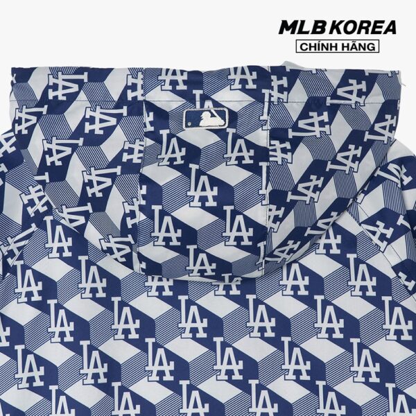 MLB - Áo khoác nữ phối mũ Cube MONOGRAM Allover Woven 3FWJM0431-07NYL - Hình ảnh 6