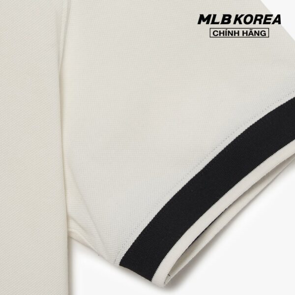 MLB - Áo polo nam tay ngắn Basic Comfortable Fit Collar 3LPQB0133-43IVS - Hình ảnh 5