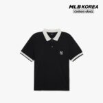 MLB – Áo polo nam tay ngắn Basic Comfortable Fit Collar 3LPQB0133-50BKS