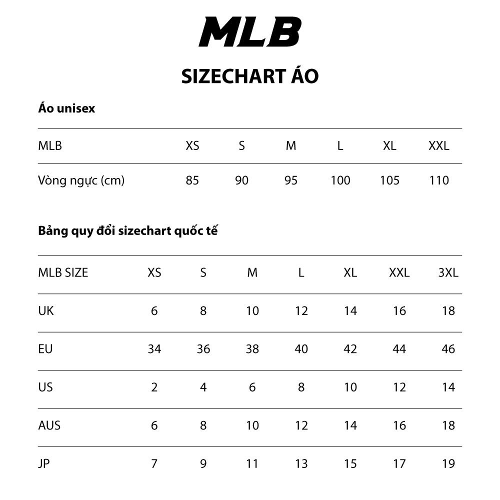 Giá áo phông MLB chính hãng mới nhất năm nay và địa chỉ mua hàng uy tín