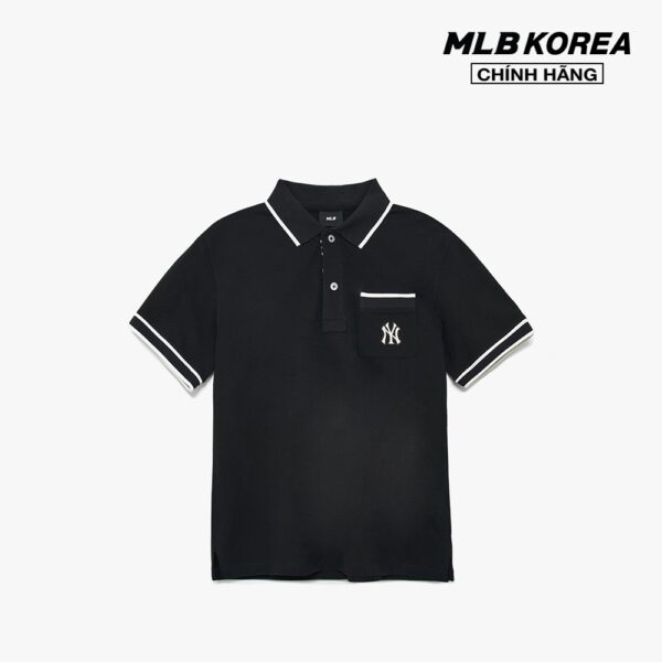 MLB - Áo polo nam tay ngắn Partial Monogram Collar 3LPQM0333-50BKS