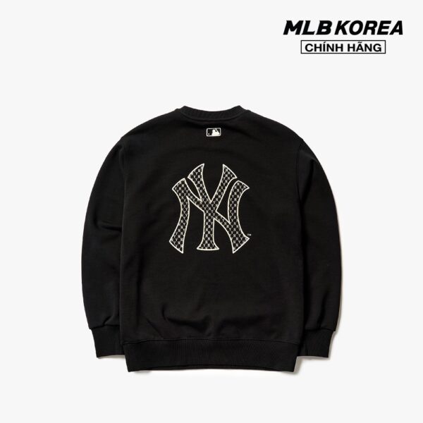 MLB - Áo sweatshirt cổ tròn dài tay Monogram Back Big Logo 3AMTM0114-50BKS - Hình ảnh 2