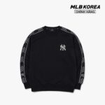 MLB – Áo sweatshirt cổ tròn dài tay phom suông thời trang 3AMTS0214-50BKS