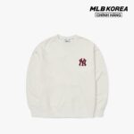 MLB – Áo sweatshirt phom suông Basic Big Logo Brushed Overfit 3AMTB0626-50IVS