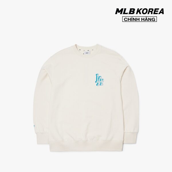 MLB - Áo sweatshirt phom suông Pixel Bag Big Logo 3AMTX0114-07CRS