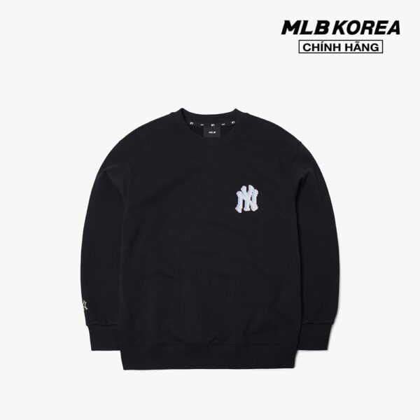 MLB - Áo sweatshirt phom suông Pixel Bag Big Logo 3AMTX0114-50BKS