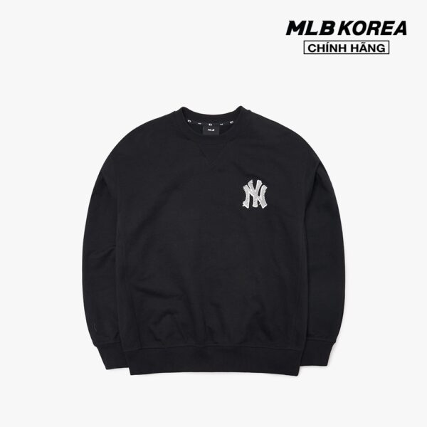 MLB - Áo sweatshirt phom suông tay dài Thin Ball Mega Logo 3AMTS0121-50BKS