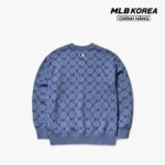 MLB – Áo sweatshirt tay dài cổ tròn Monogram Diamond All Overfit 3AMTM0314-50BLD