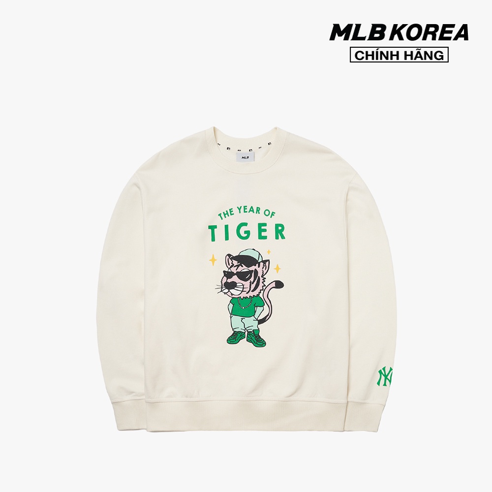 MLB – Áo sweatshirt tay dài cổ tròn The Year Of Tiger 3AMTD0121-50CRS