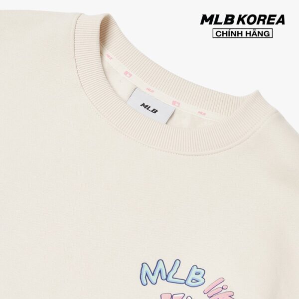 MLB - Áo sweatshirt tay dài phom suông LIKE Ice Back Graphic 3AMTL5116-50CRS - Hình ảnh 4