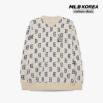 MLB – Áo sweatshirt unisex tay dài Classic Monogram Allover 3AMTM0231-43BGL