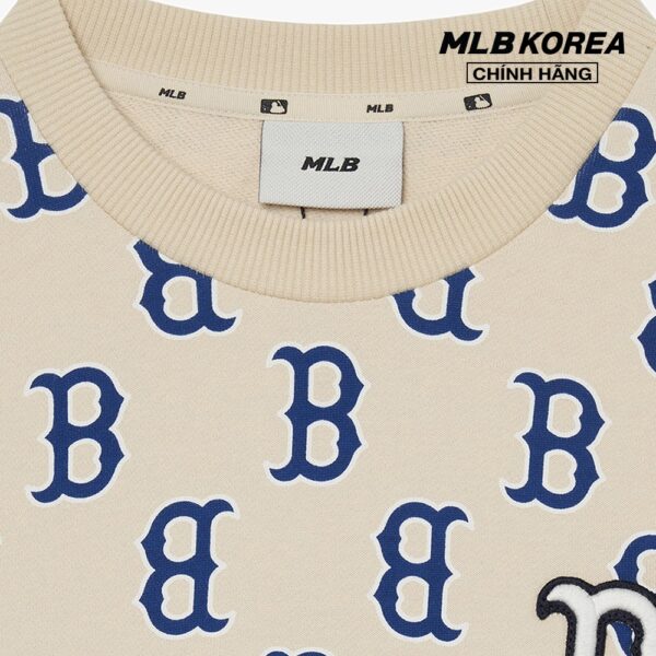 MLB - Áo sweatshirt unisex tay dài Classic Monogram Allover 3AMTM0231-43BGL - Hình ảnh 3